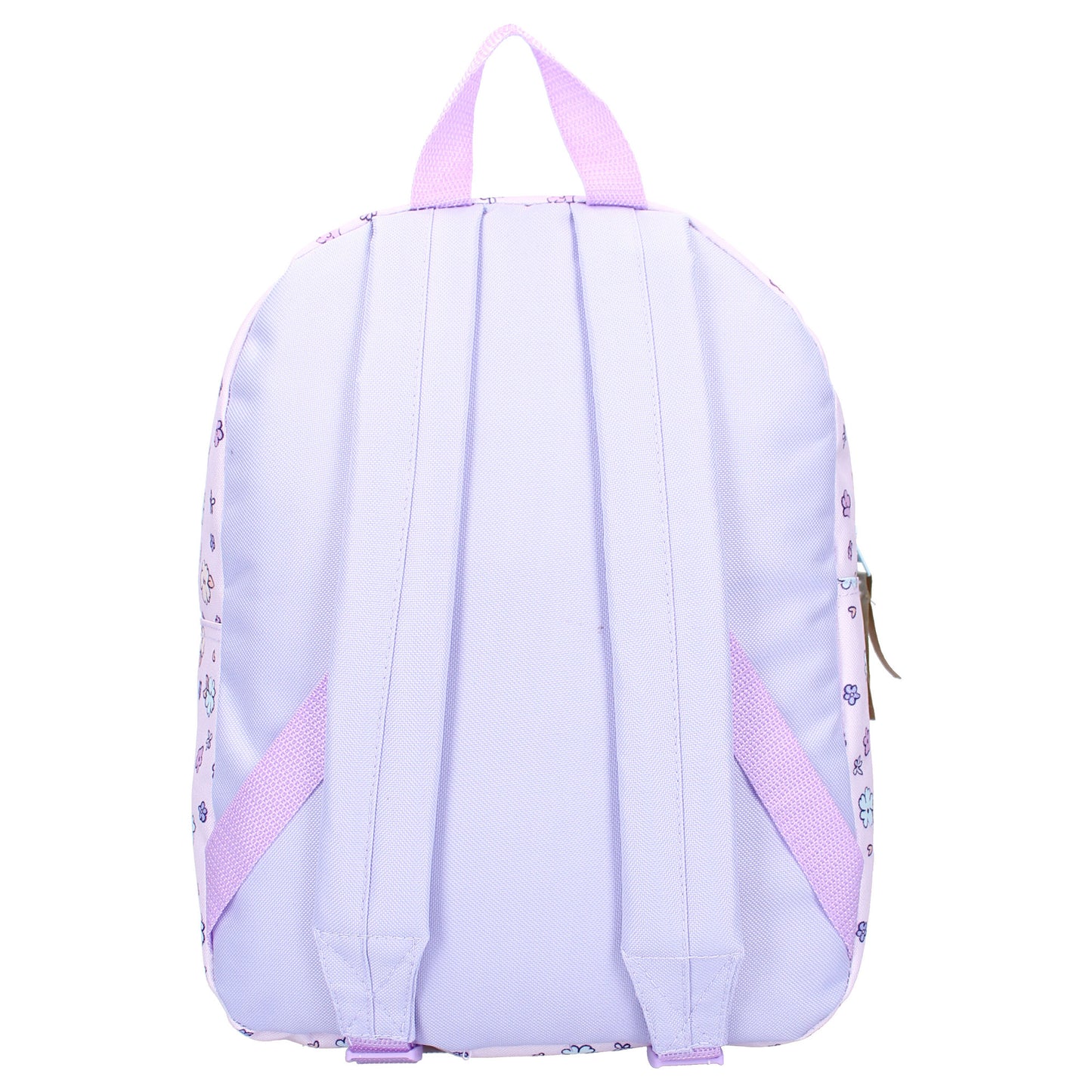 Disney Stitch Rucksack Kinder Blooming Bags Schulrucksack Lila Blumenmotiv