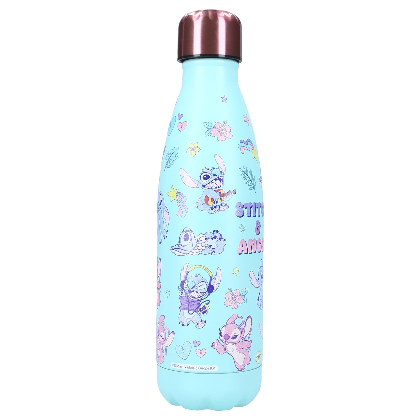 Lilo & Stitch Trinkflasche Wasserflasche 700 ml Flasche für Kinder, perfekt für Schule & Ausflüge