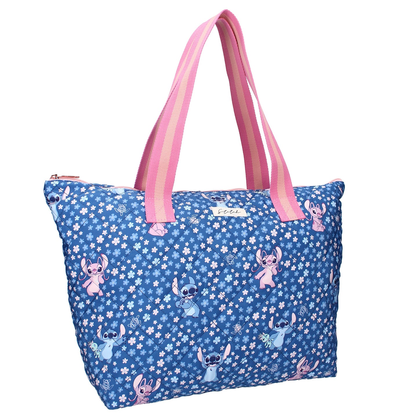 Disney Lilo & Stitch Einkaufstasche Famous Floral Tragetasche für Mädchen & Frauen