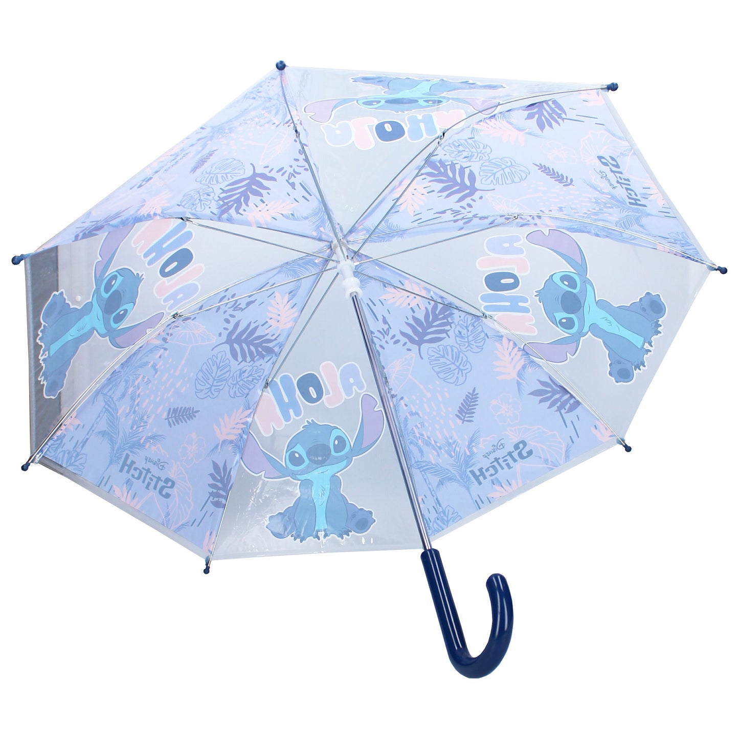 Disney Stitch Schirm Ø 71 cm – Bunter Regenschirm für Kinder mit Elsa und Anna