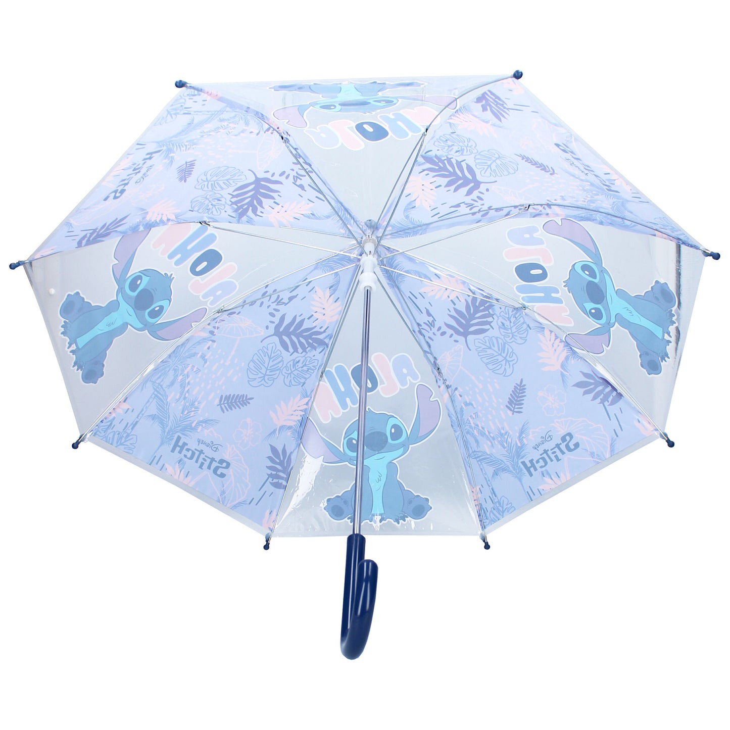 Disney Stitch Schirm Ø 71 cm – Bunter Regenschirm für Kinder mit Elsa und Anna