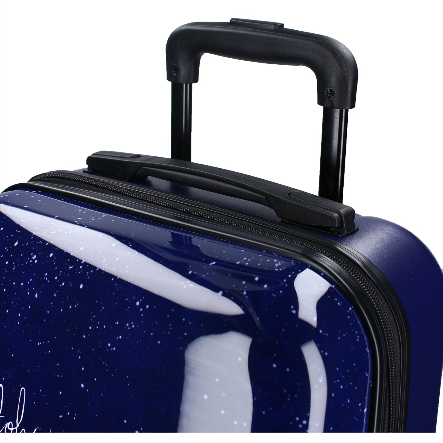 Lilo & Stitch Trolley Koffer 31 Liter Volumen Dunkelblau mit Stitch und Angel Motiv