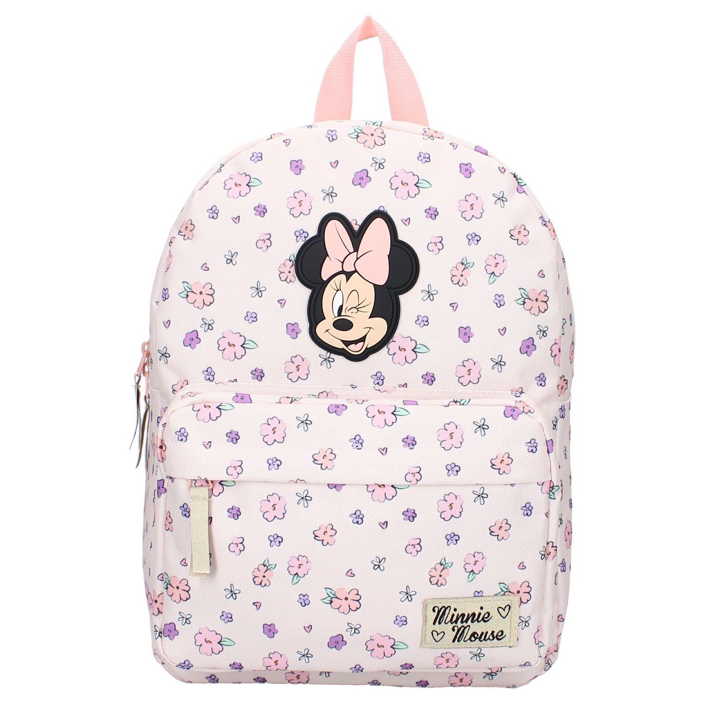 Disney Minnie Mouse Rucksack Kinder Blooming Bags Schulrucksack Rosa Blumenmotiv