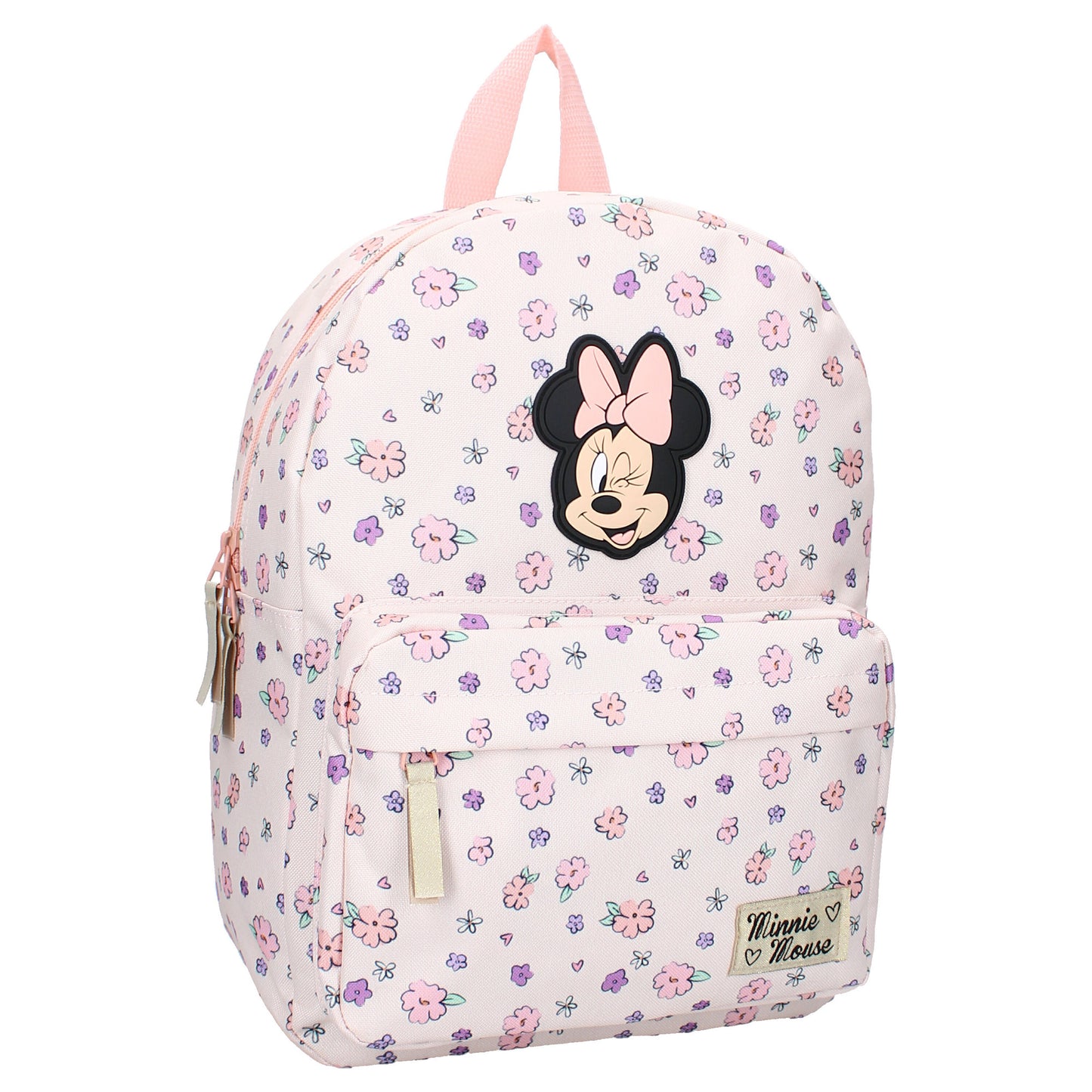 Disney Minnie Mouse Rucksack Kinder Blooming Bags Schulrucksack Rosa Blumenmotiv