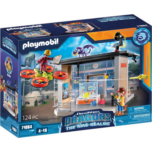 PLAYMOBIL Icaris Lab – Dragons The Nine Realms Spielset mit Zubehör & Technik