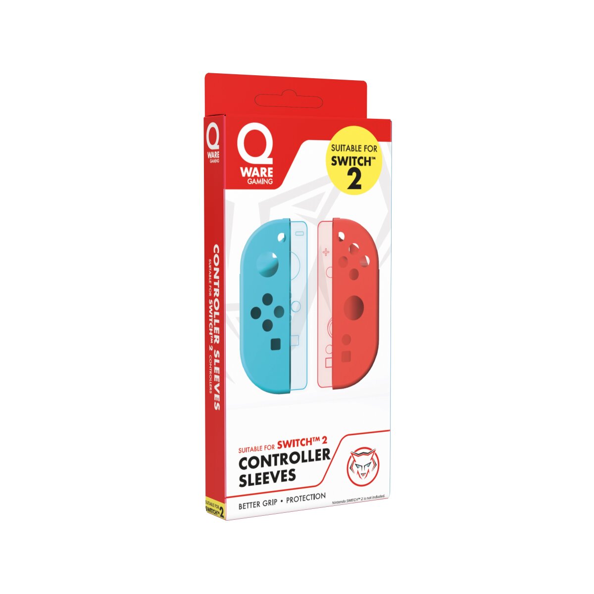 Qware Soft-Touch Controller-Hüllen kompatibel mit Nintendo Switch 2 Controller