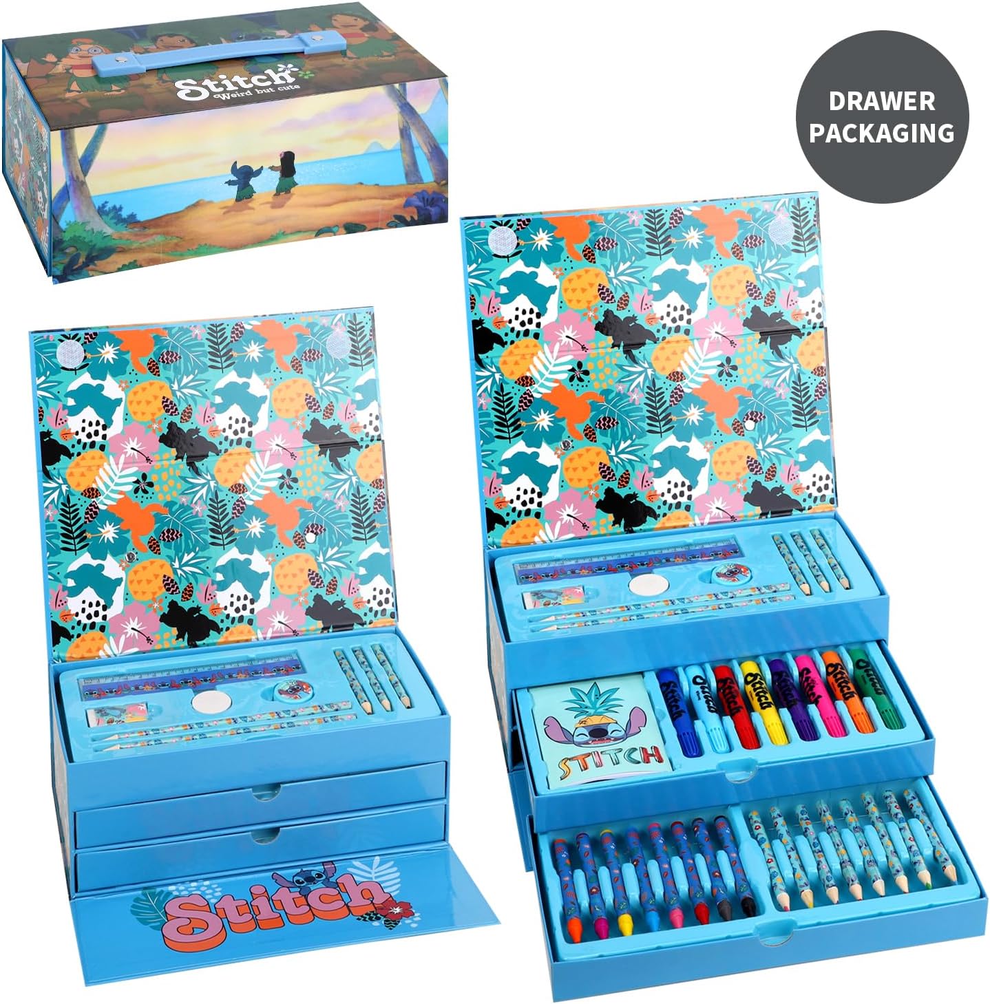 Lilo & Stitch Kreatives Malset – Perfekt zum Malen und Gestalten für Kinder