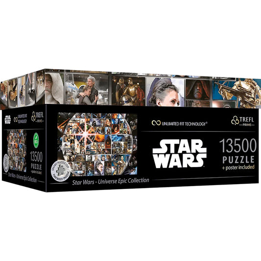 Star Wars XXL Puzzle 13500 Teile - 9 Motive in einem riesigen Set