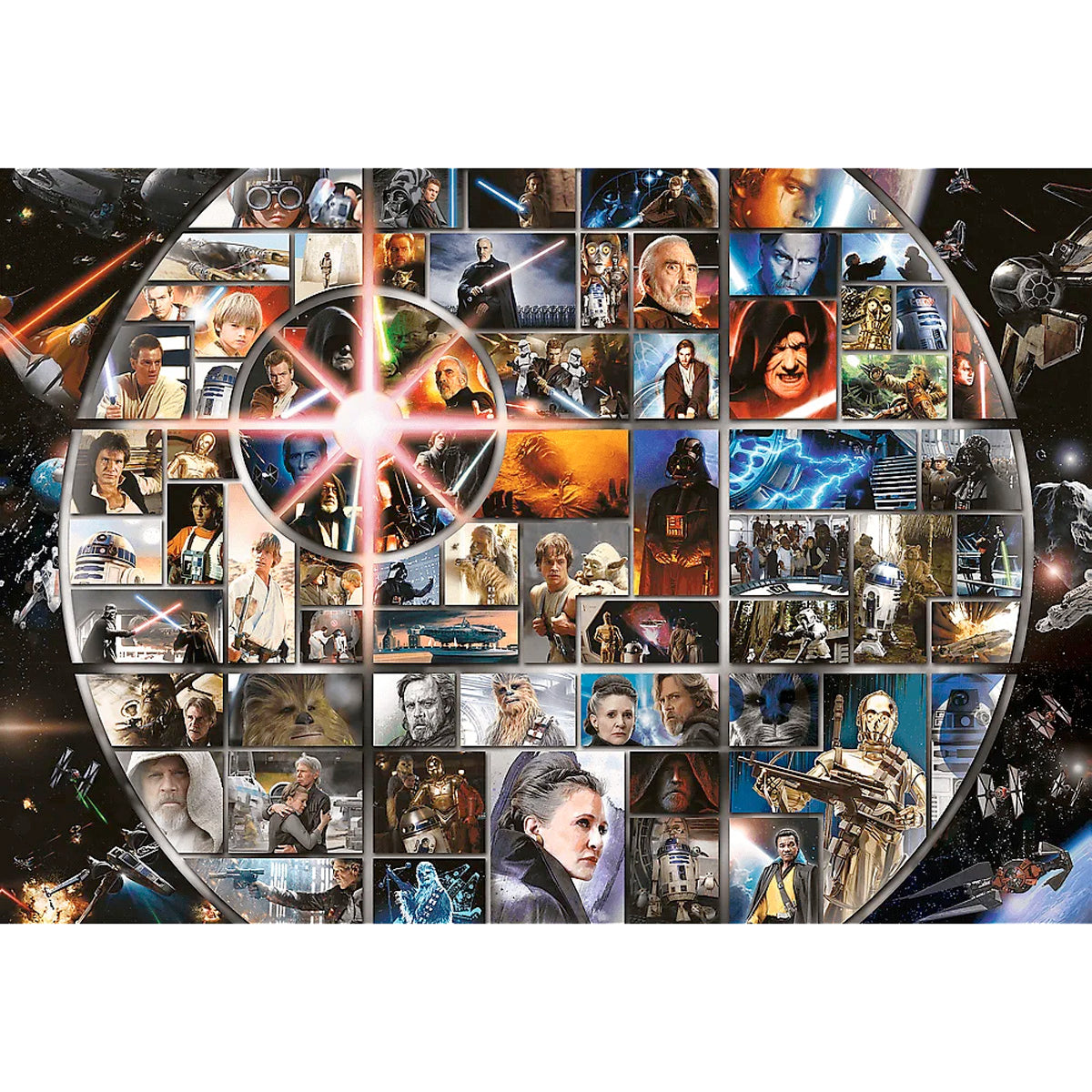 Star Wars XXL Puzzle 13500 Teile - 9 Motive in einem riesigen Set