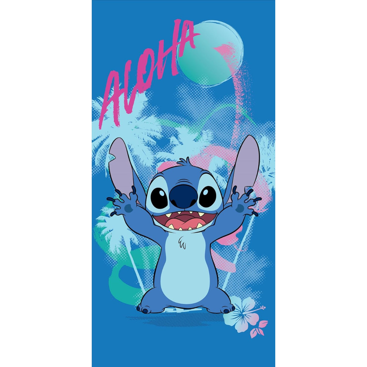 Lilo & Stitch Handtuch 70x140 cm Baumwolle weich Badetuch saugfähig Duschtuch