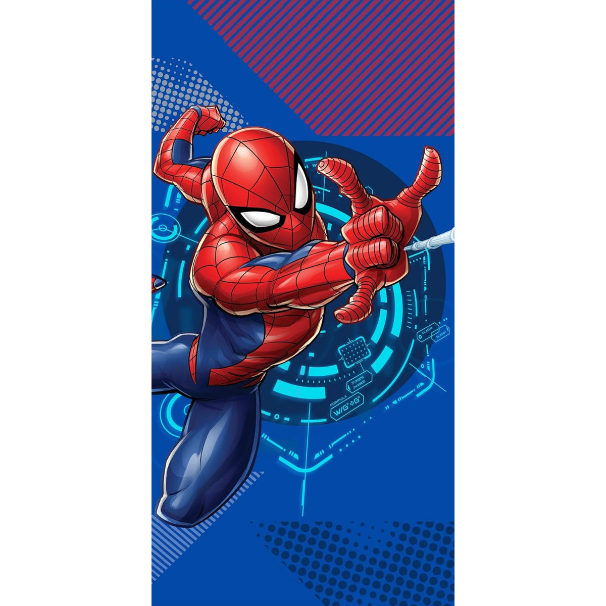 Spiderman Handtuch 70x140 cm Baumwolle weich Badetuch saugfähig Duschtuch