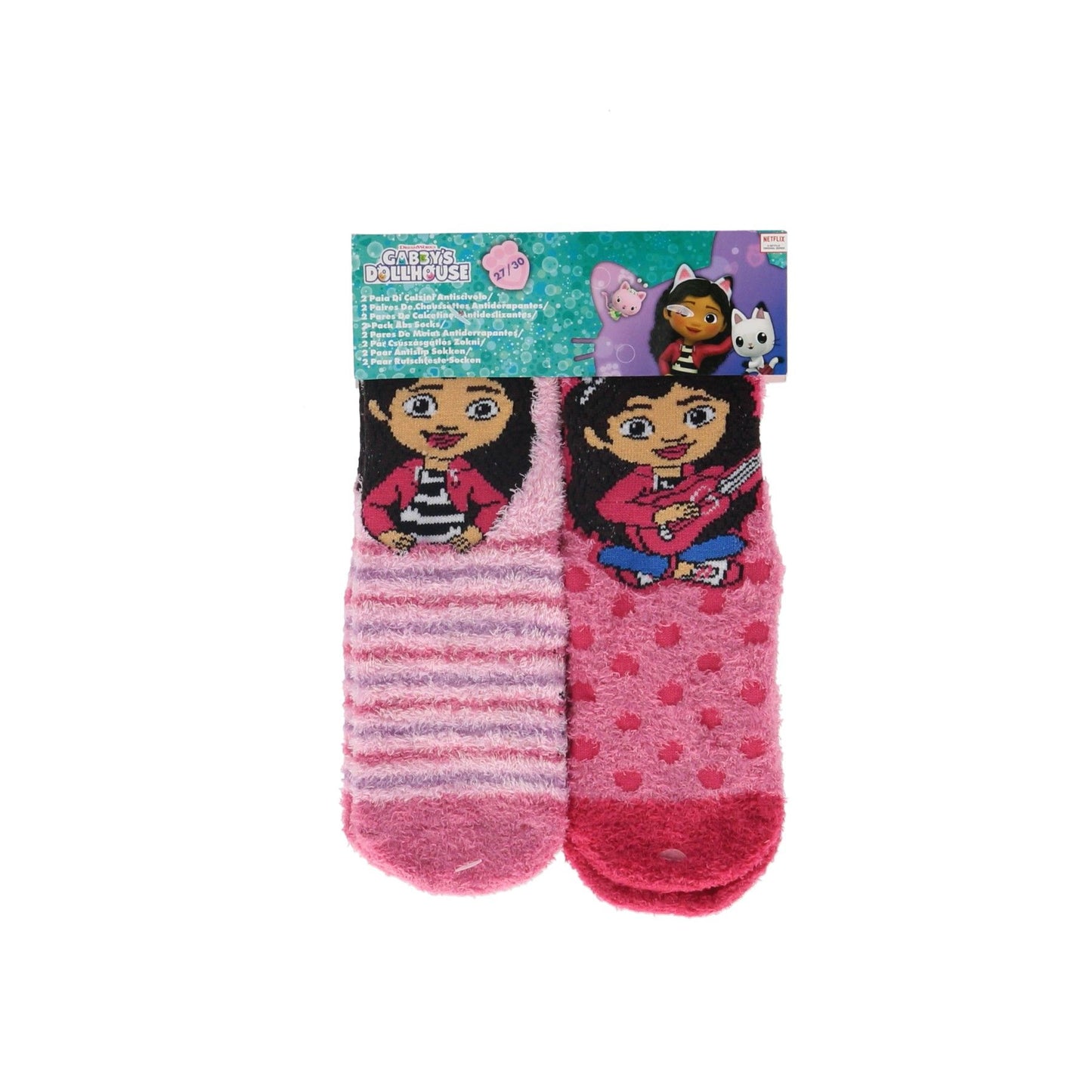 Gabby's Dollhouse Socken für Kinder Kuschelsocken im 2er-Pack