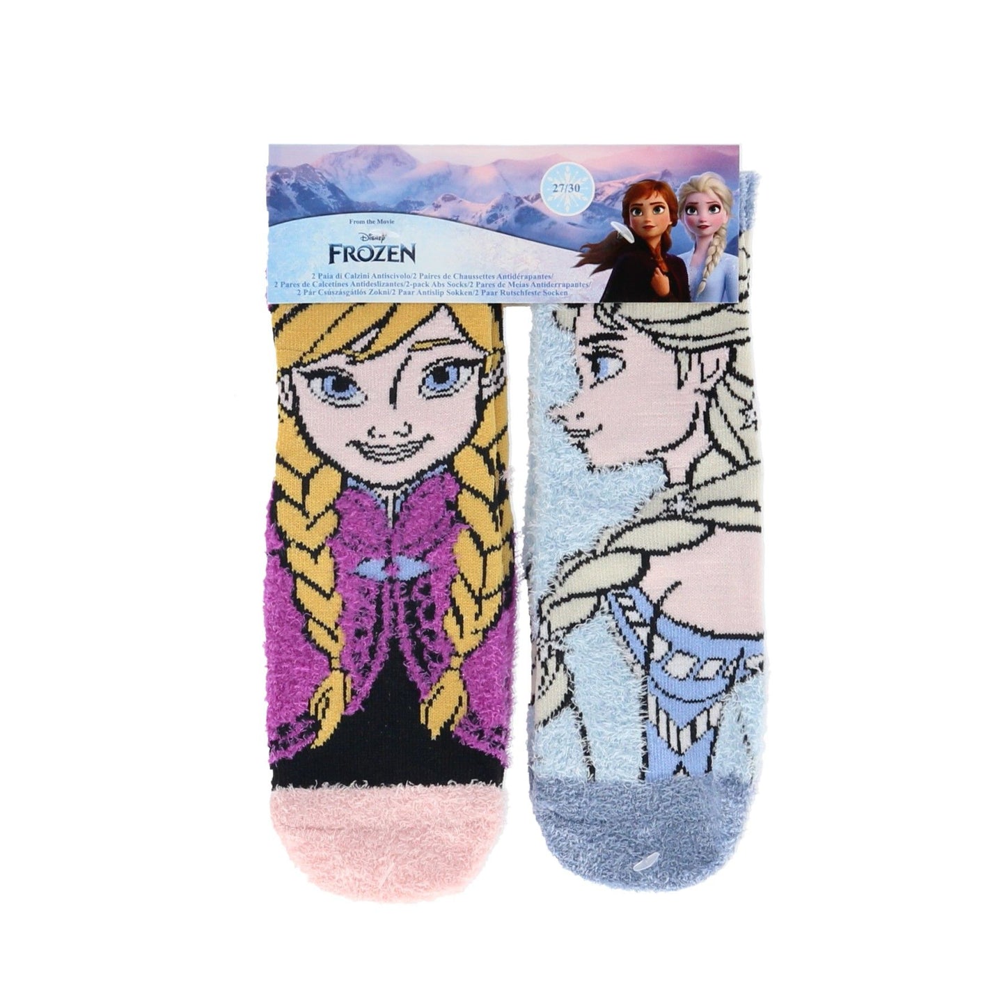 Frozen Socken 2er-Pack – Flauschige Komfort für kalte Tage