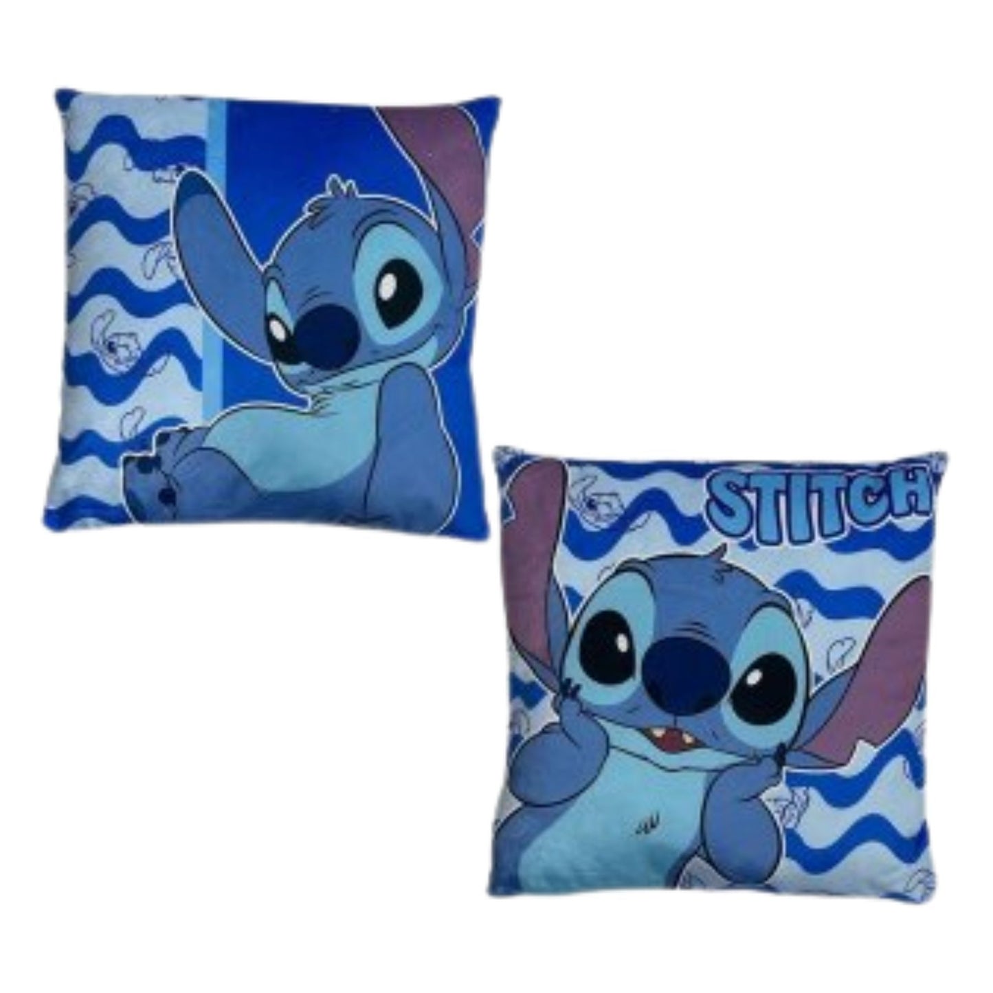 Disney Lilo & Stitch Dekokissen (1 Stk.) aus weichem Polyester für Alltag und Freizeit 38 × 38 cm