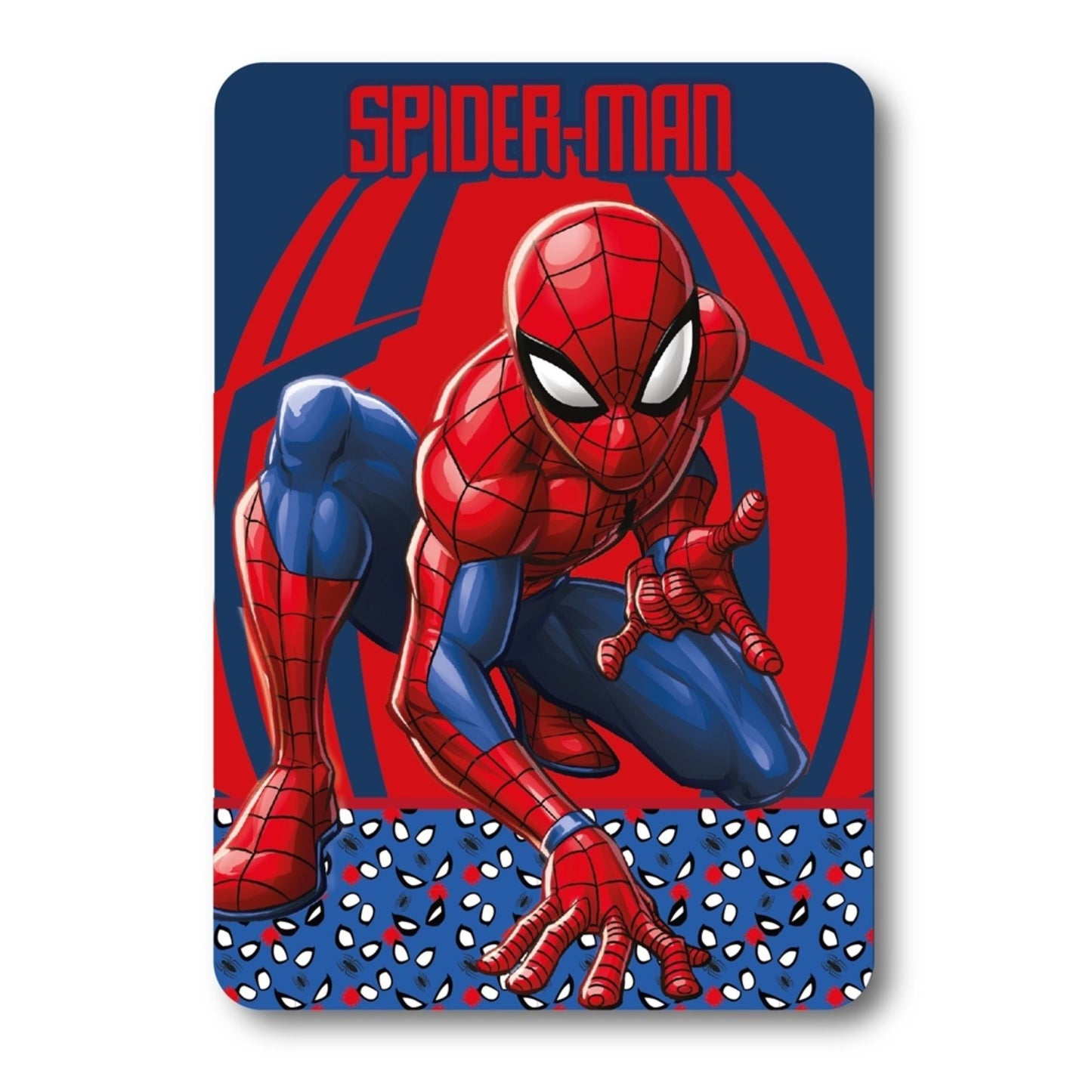 Marvel Spiderman Kuscheldecke Fleece weich Kinderdecke 100x140 cm Sofa Bett