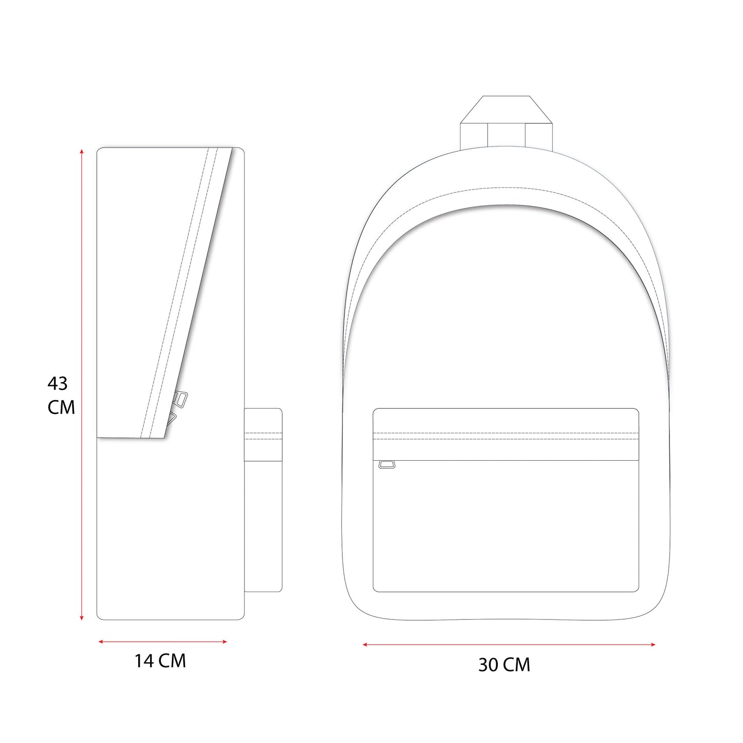Marvel Encore Time Rucksack – Praktischer Schulrucksack mit Reißverschluss