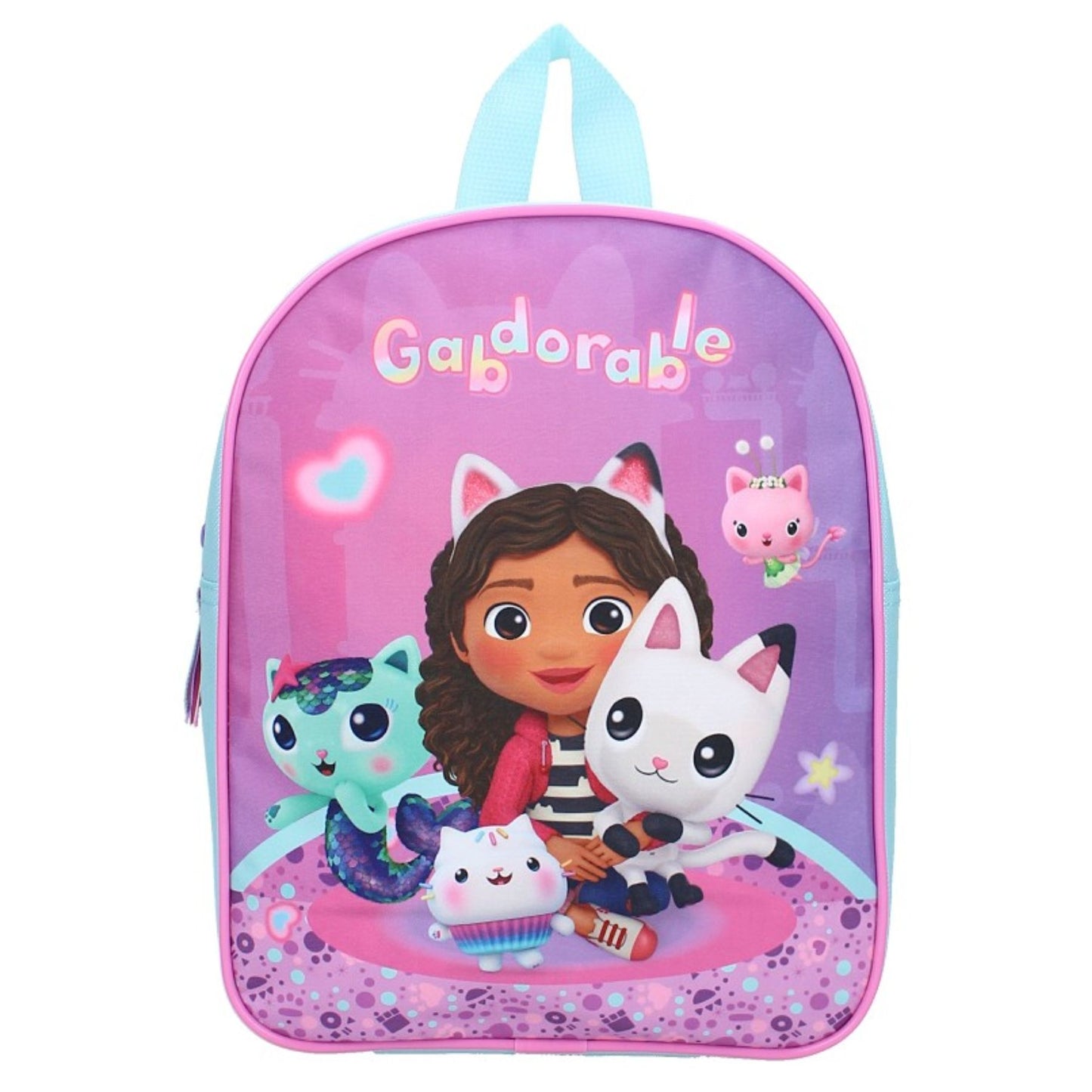 Gabby's Dollhouse Kinder Schultasche Freizeittasche Rucksack für Schule und Freizeit
