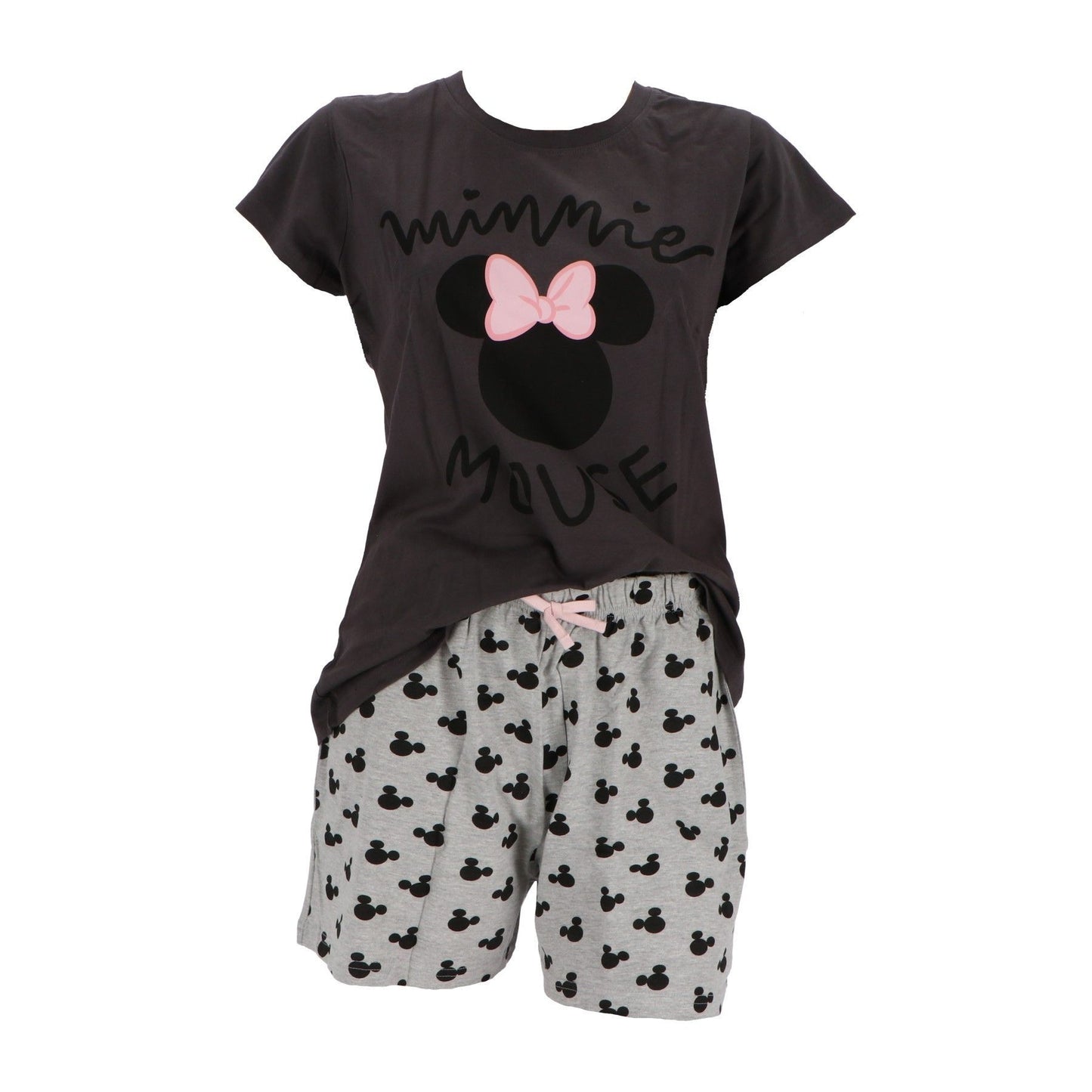 Minnie Mouse Schlafshorts – Disney Damen Loungewear für gemütliche Stunden