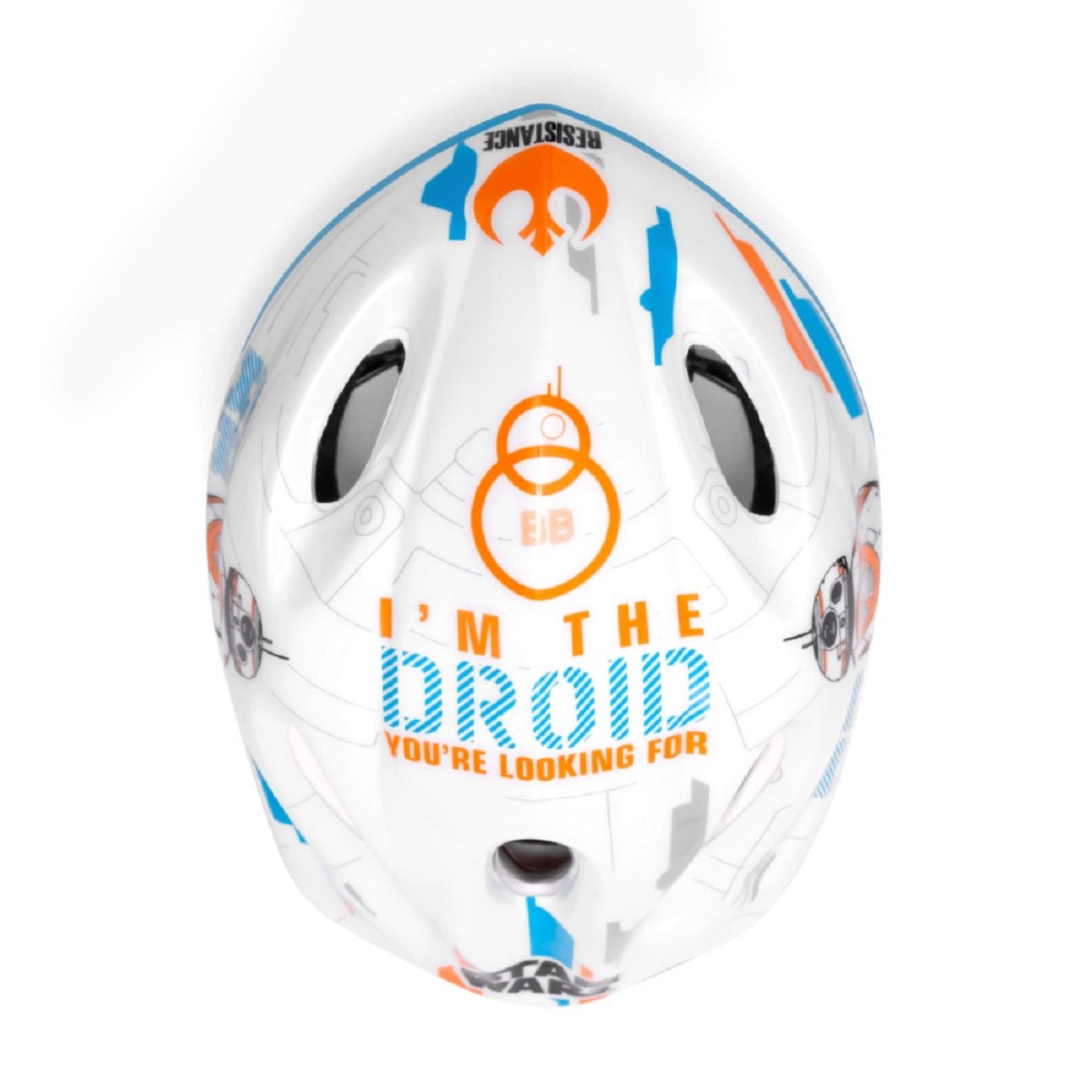 Star Wars Kinderhelm PVC Außenschale Fahrradhelm (52-56 CM)