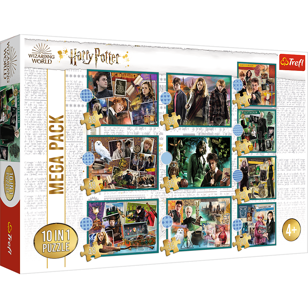 Harry Potter 10-in-1 Puzzle Unendlicher Spaß mit der Zaubererwelt