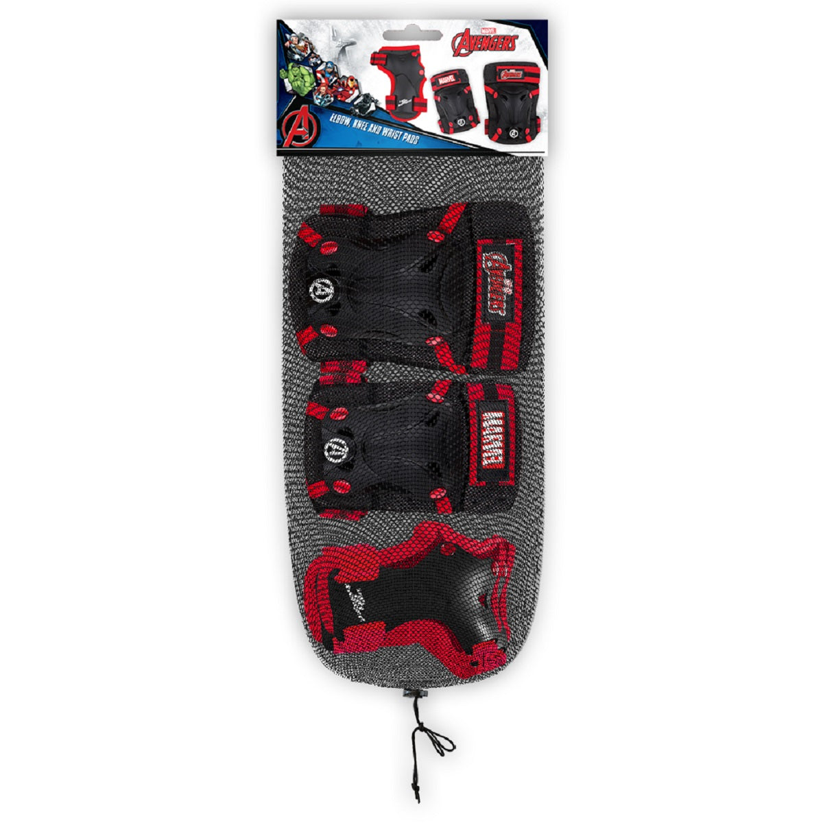 Marvel Avengers Schoner-Set – Skateboard & Inliner Schutz für Kinder