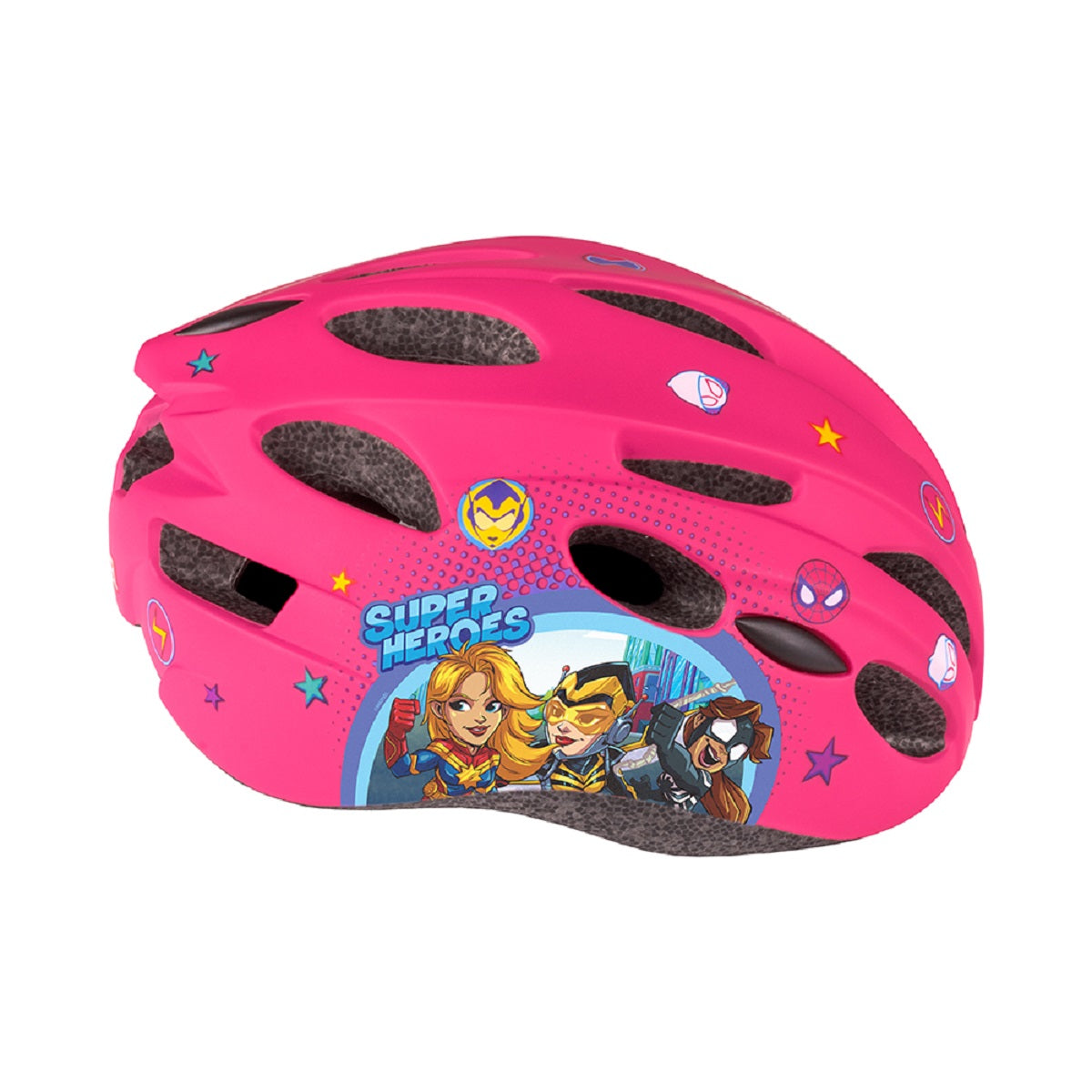 AVENGERS IN-MOLD Fahrradhelm Leichter und sicherer Helm für Mädchen (M, 52-56 cm)