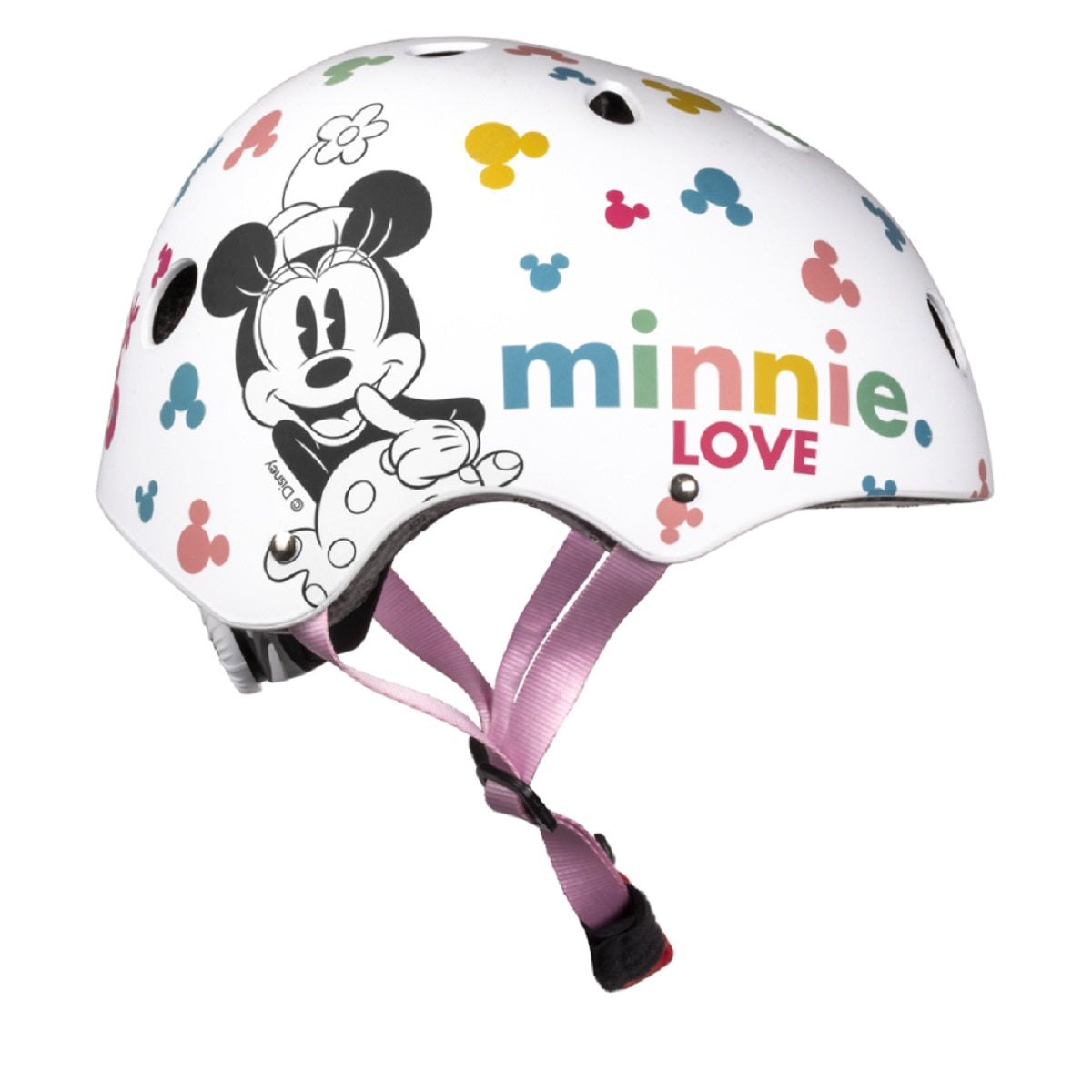 Disney Minnie Helm – Leicht & Belüftet für Fahrrad & Scooter 52-56