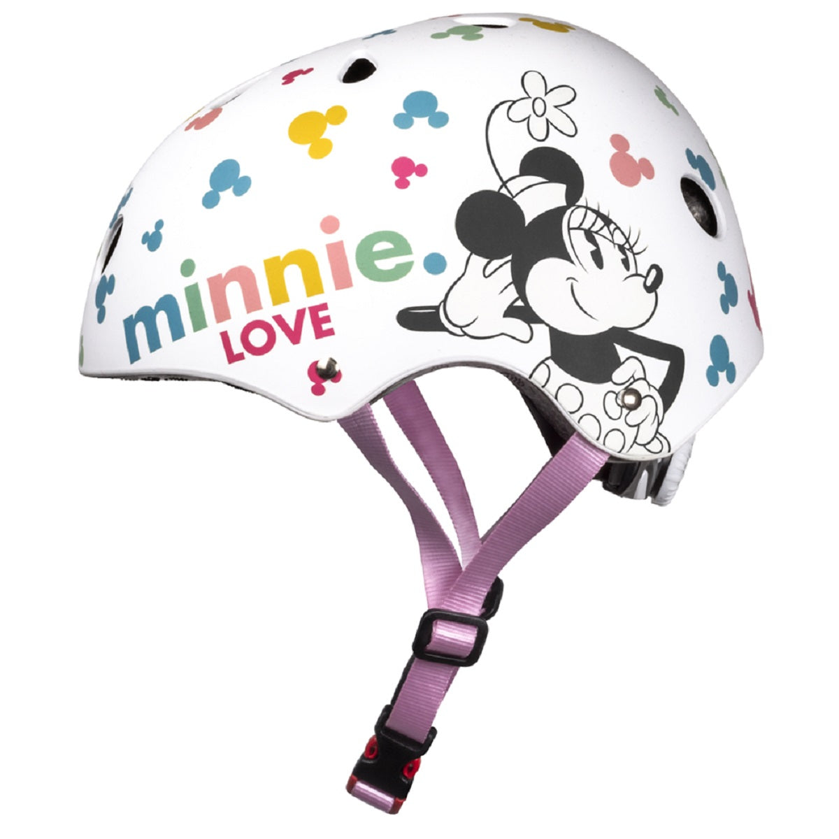 Disney Minnie Helm – Leicht & Belüftet für Fahrrad & Scooter 52-56