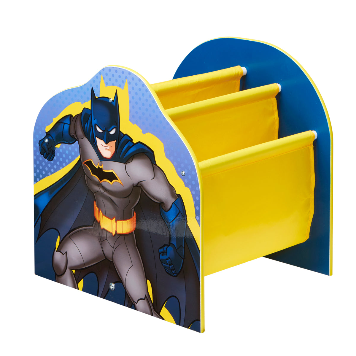 Batman Aufbewahrungsregal für Kinder – Holz Organizer