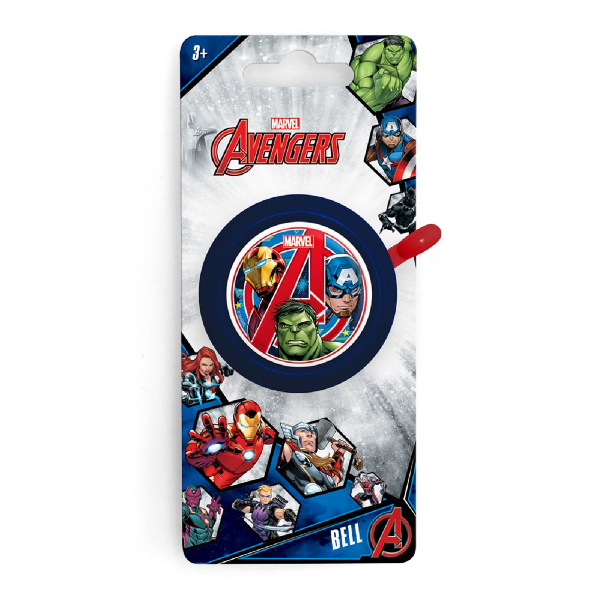 Marvel Metal Bell Bunte Fahrradklingel mit lautem Ton für Kinder
