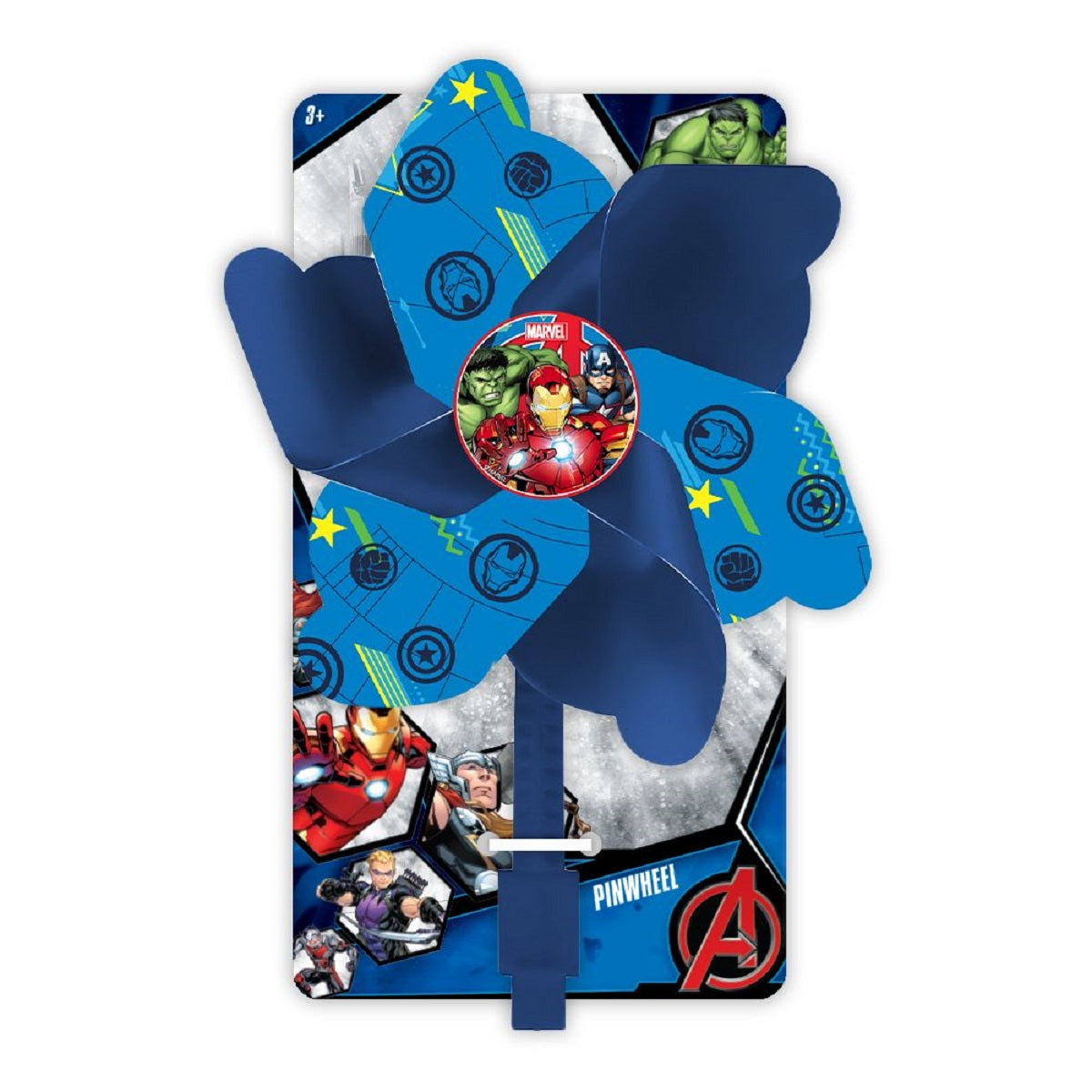 Marvel Avengers Fahrrad-Windmühle – Windspiel für kleine Superhelden