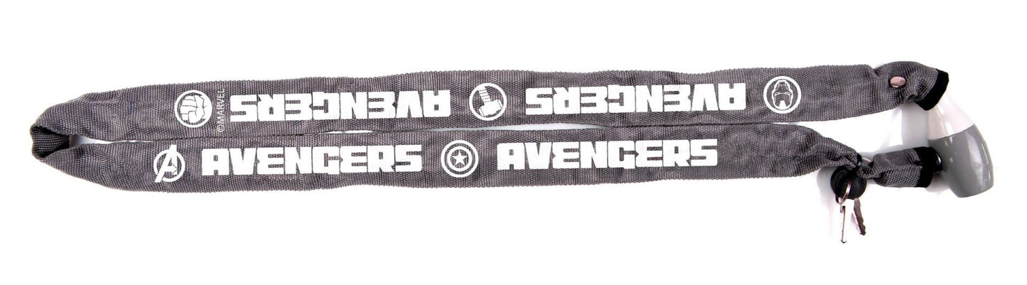 Avengers Kabelschloss für Fahrräder – Superhelden Design für sicheren Schutz