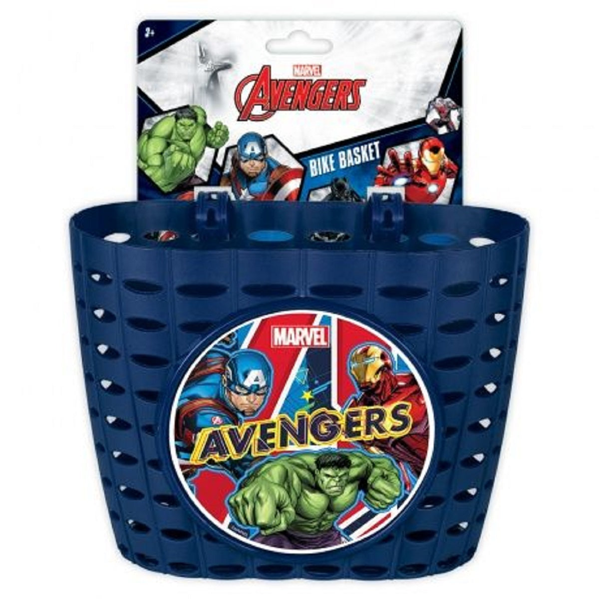 Marvel Avengers Fahrradkorb Robuster Korb für Fahrräder