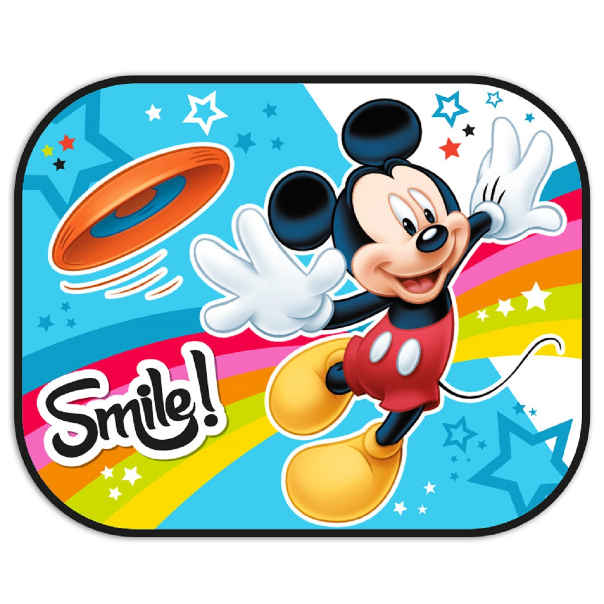 Disney Mickey Sonnenschutz für Kinder, einfache Befestigung mit Saugnapf