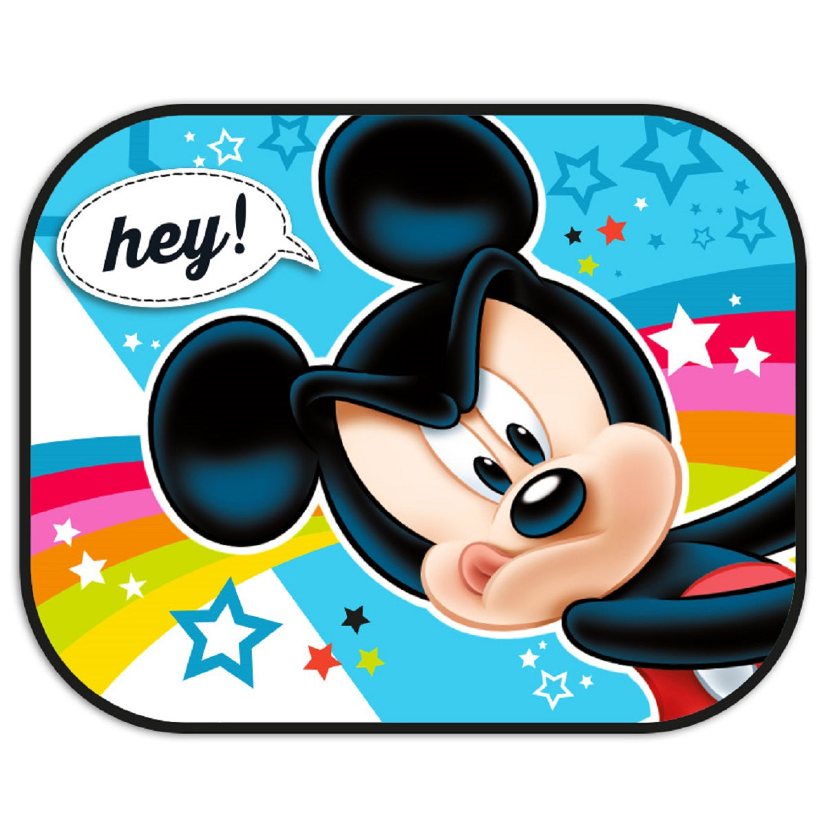 Disney Mickey Sonnenschutz für Kinder, einfache Befestigung mit Saugnapf