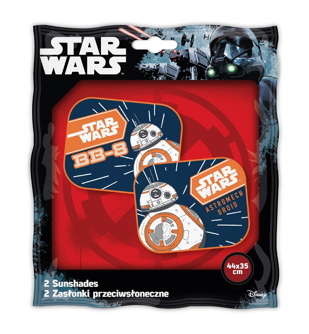 Star Wars BB8 Sonnenschutz für Kinder Stitch, schützt vor Sonne und sorgt für Unterhaltung