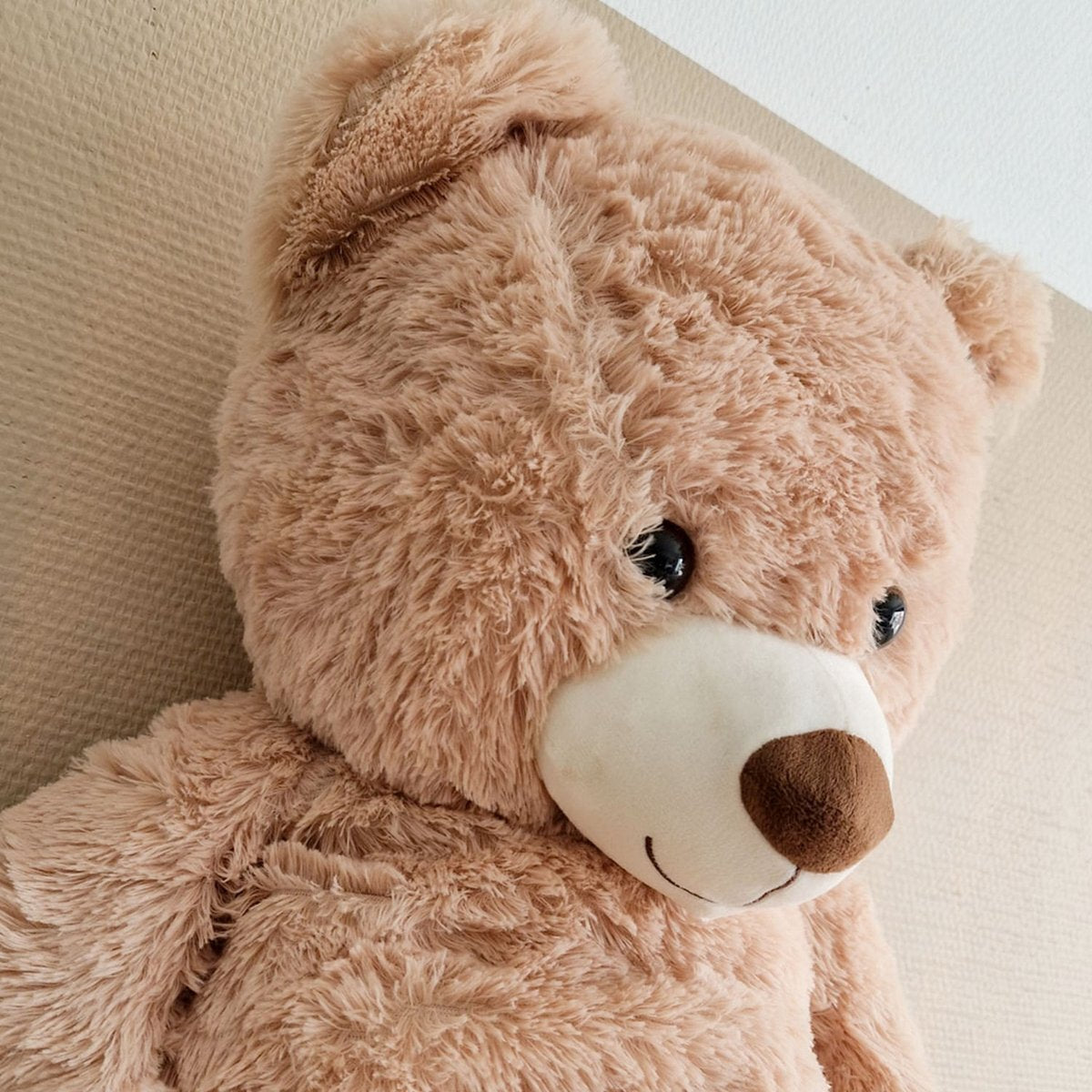 XXL Kuscheltier Teddybär 1m Kuschelbär – Flauschiger Plüschbär, 100 cm groß