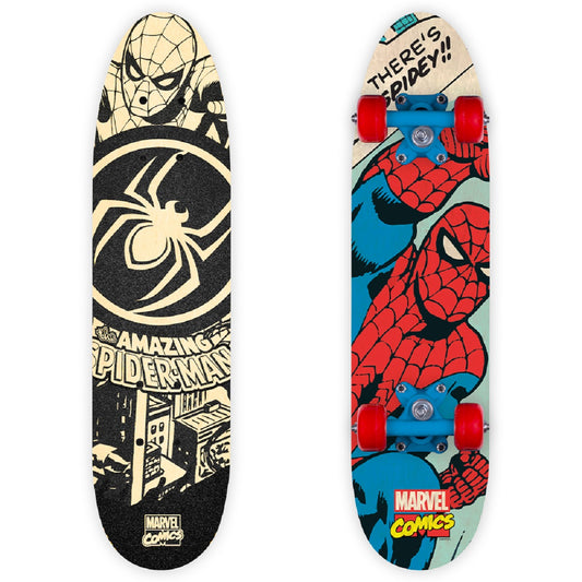 Spiderman 24 Zoll – Robustes Kinder Skateboard mit PVC-Rädern und PP Trucks