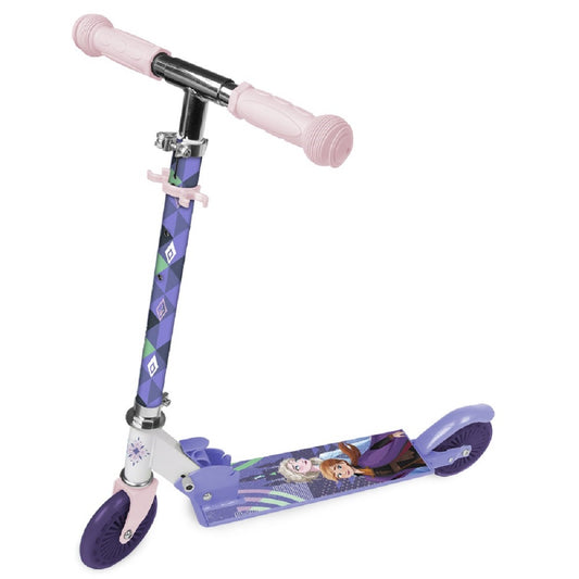 Disney Frozen Kinder Scooter mit 50 kg Traglast – 2 Räder, höhenverstellbar & klappbar
