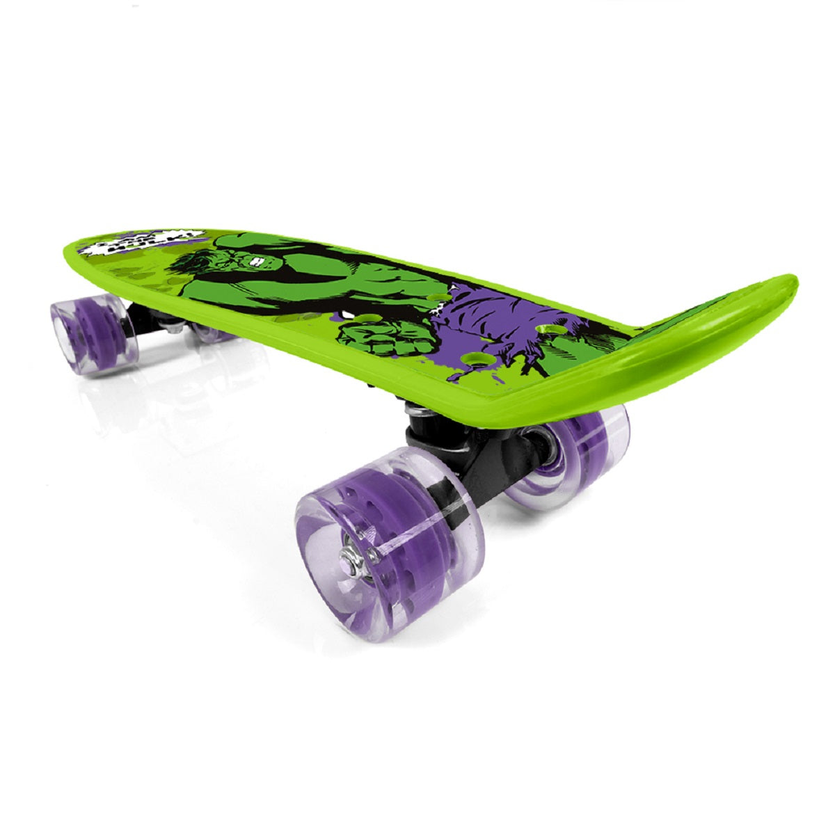 Marvel Hulk Pennyboard Mit ABEC-7 Lagern und 90A Polyurethanrädern für sanfte Fahrt