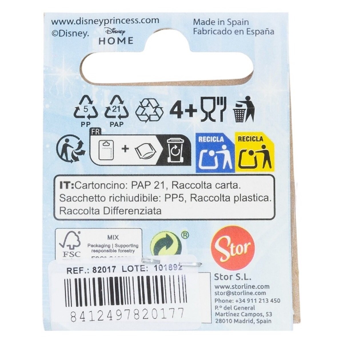 Disney Kinderbesteck Set 2-teilig – Löffel & Gabel mit Motivgriffen