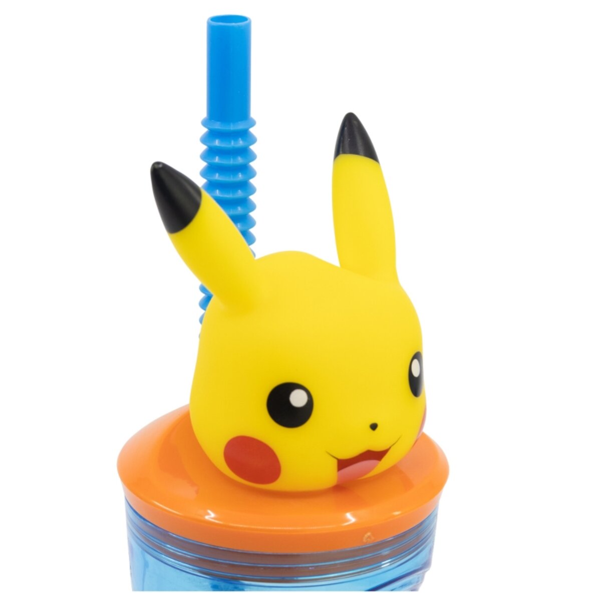 Pikachu Trinkbecher 3D Kinderbecher & Strohhalmbecher 360 ml