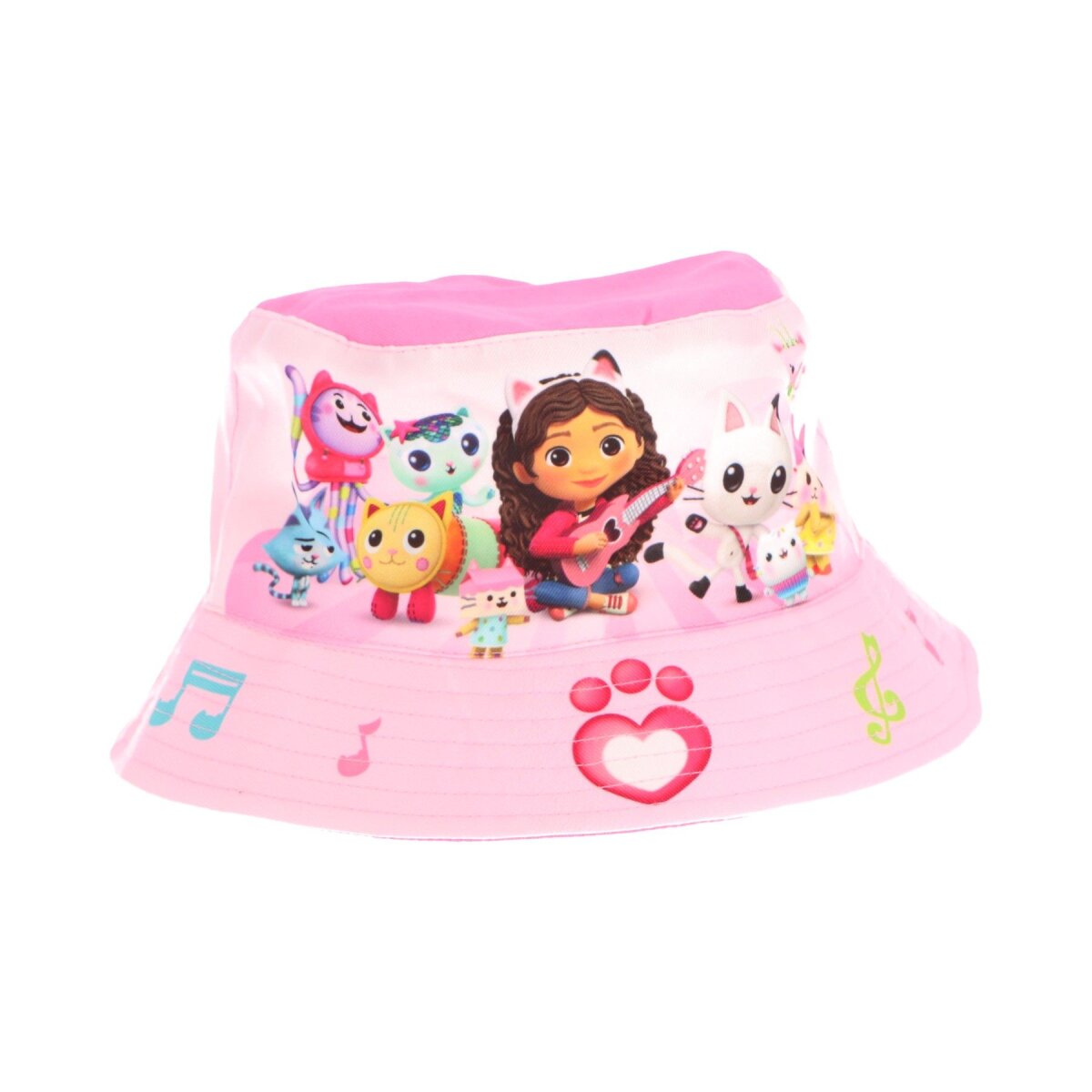 Gabby's Dollhouse Sonnenhut für Kinder UV-Schutz Fischerhut & Strandhut
