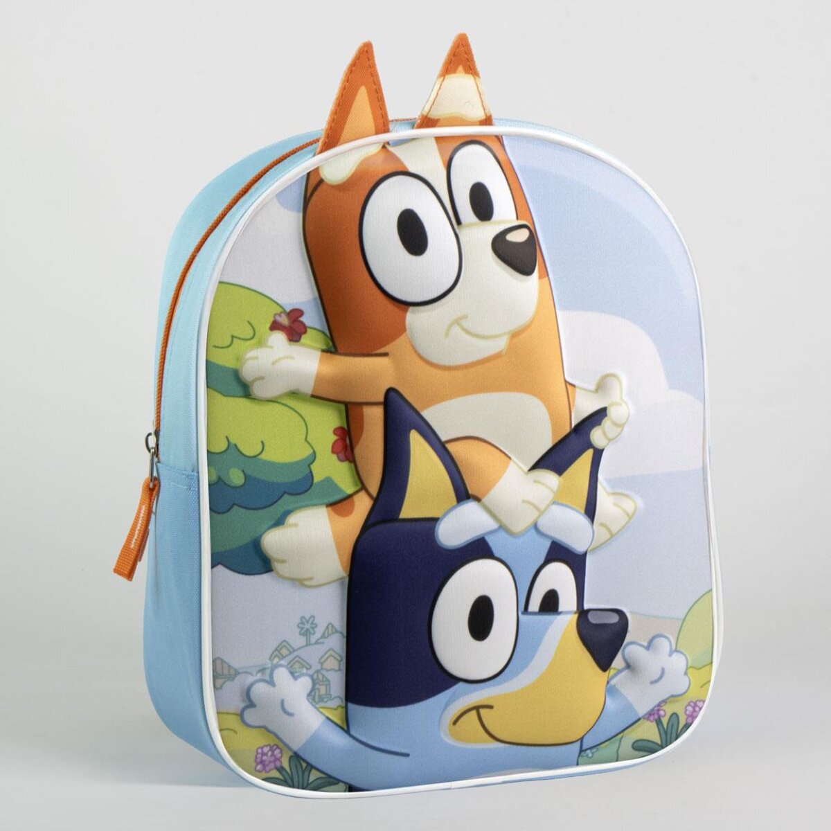 Bluey Kinder Rucksack Bluey 3D Motiv, ideal für Vorschule & Ausflug