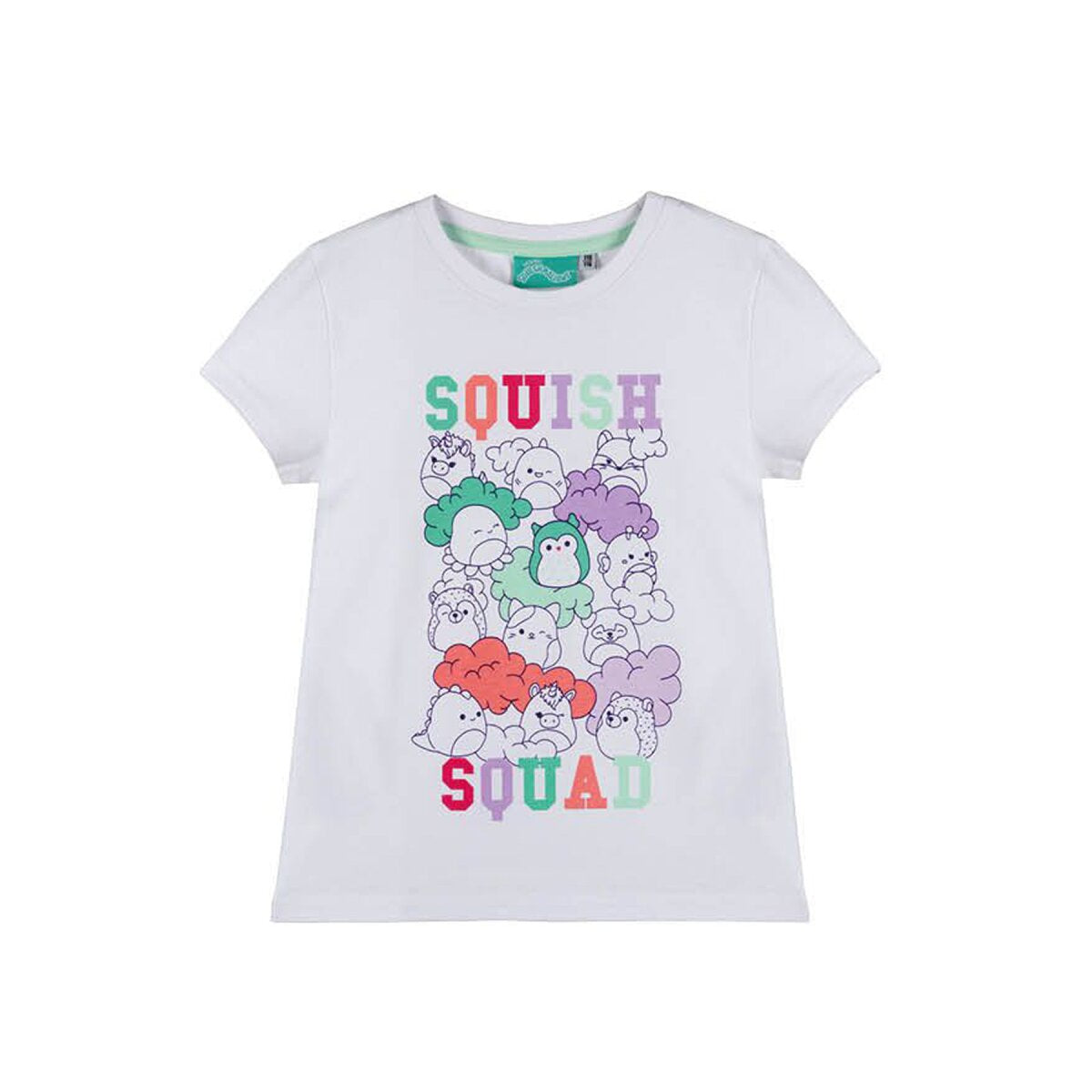 Squishmallows T-Shirt Bequemes Shirt aus 100 % Baumwolle für Fans