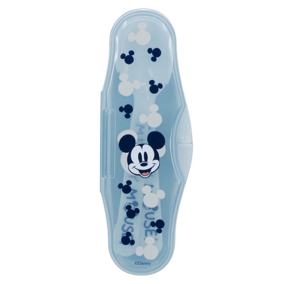 Disney Mickey Mouse Kinderlöffel Set 2-teilig im Reiseetui