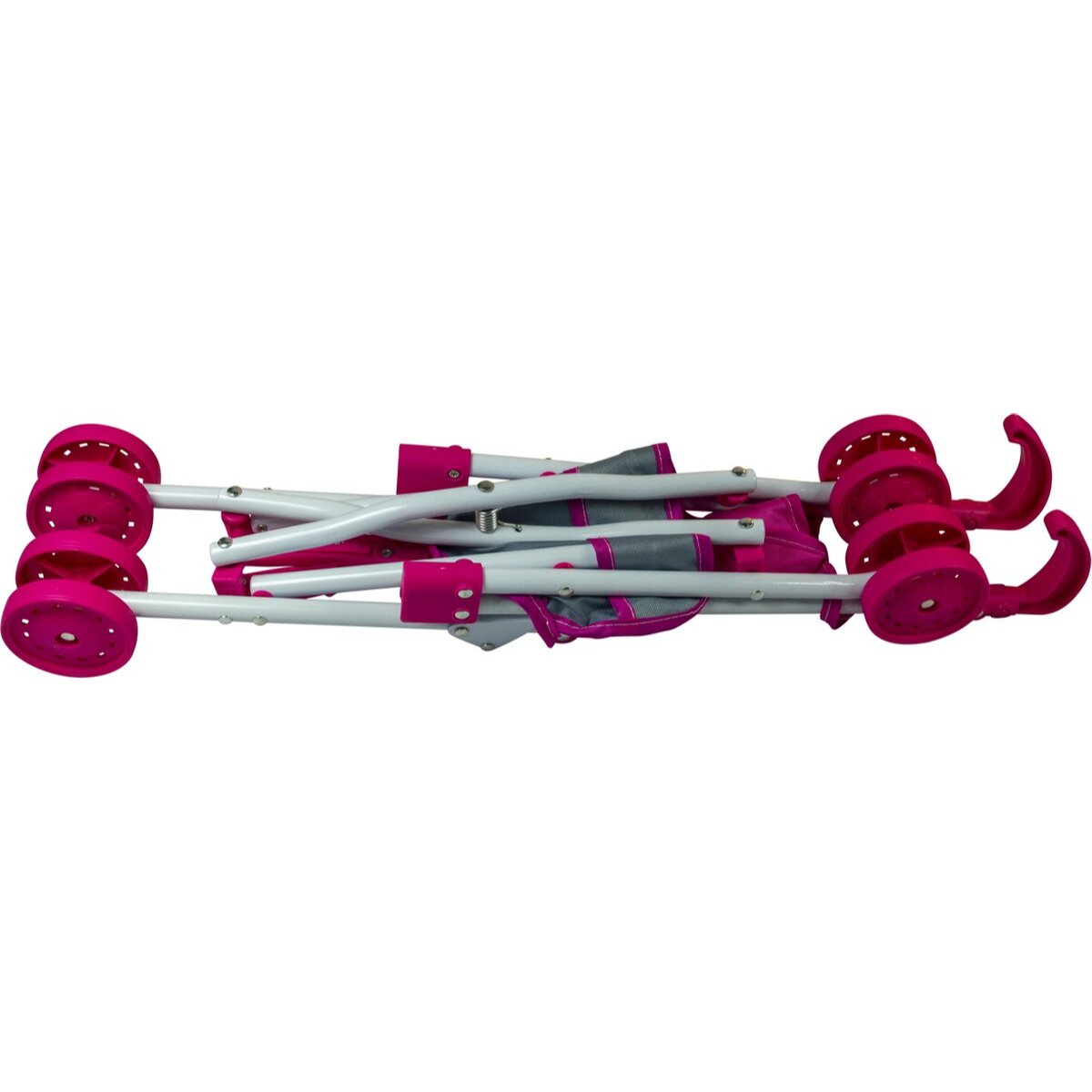 JollyLife Puppenwagen – klappbarer Buggy für Puppen bis 45 cm