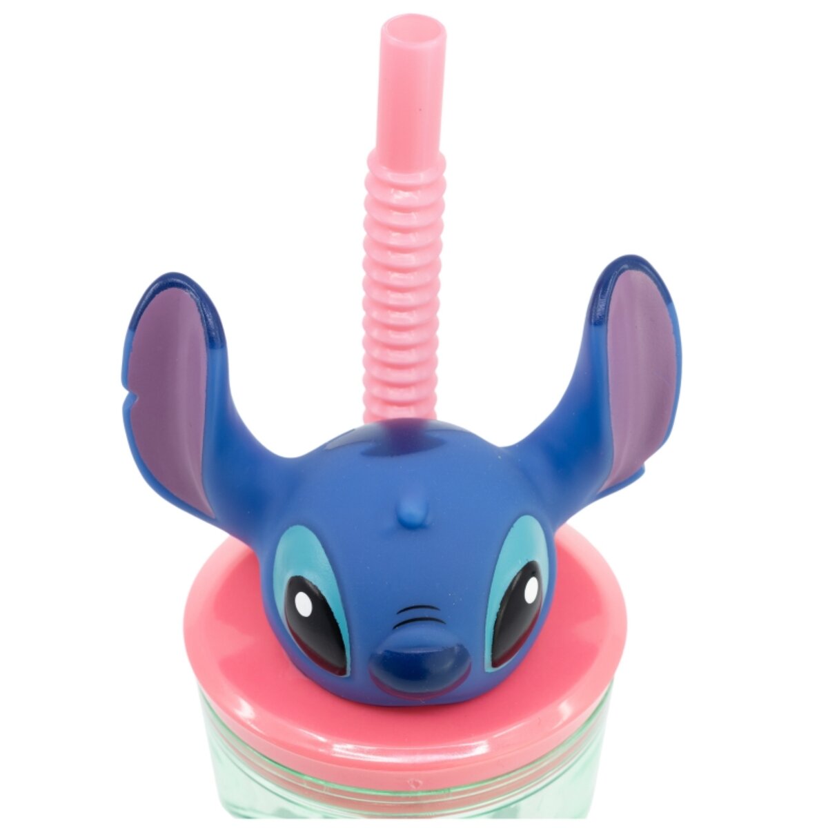 Lilo & Stitch Trinkbecher 3D Kinderbecher & Strohhalmbecher 360 ml