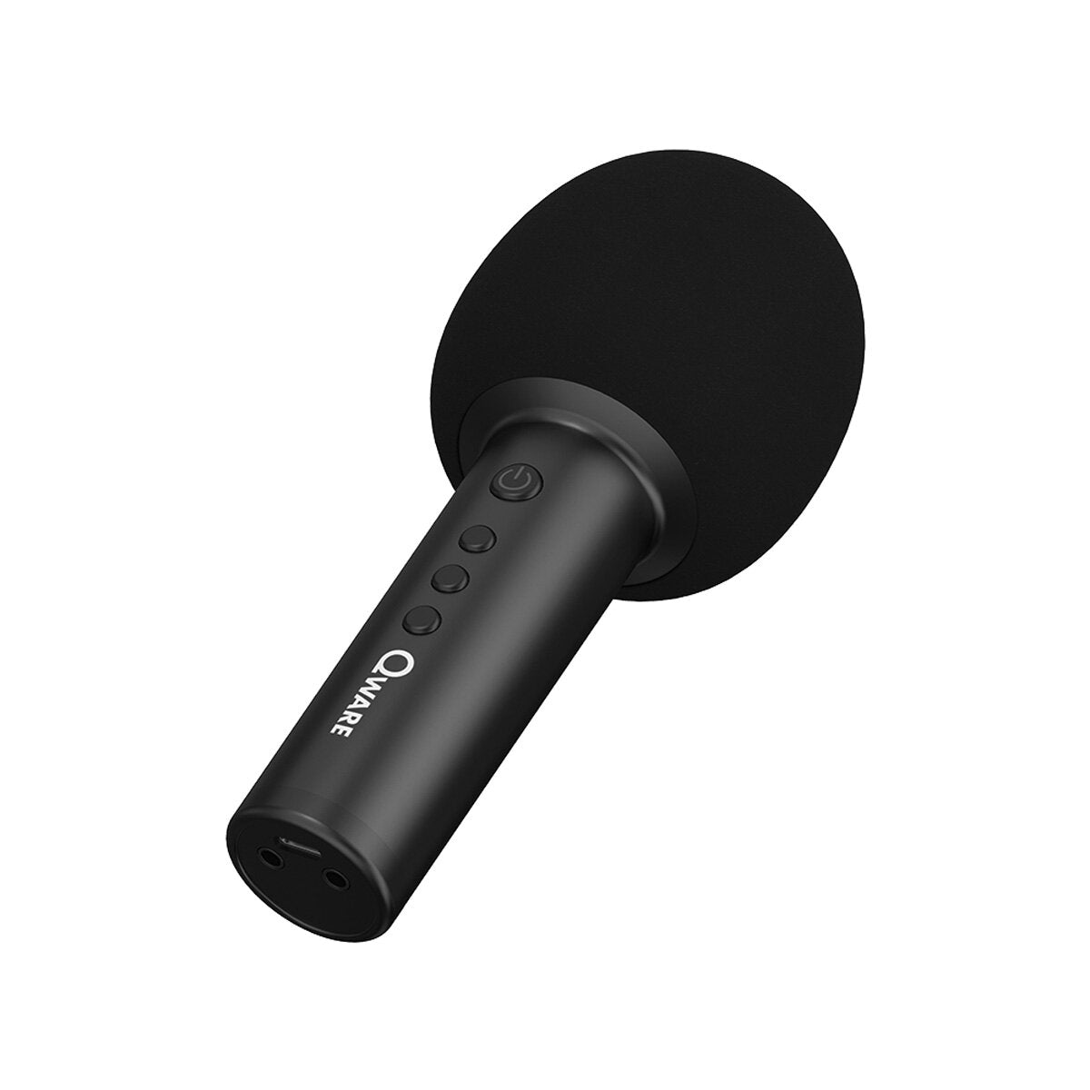 Qware Kabelloses Karaoke Mikrofon mit Bluetooth & Lautsprecher