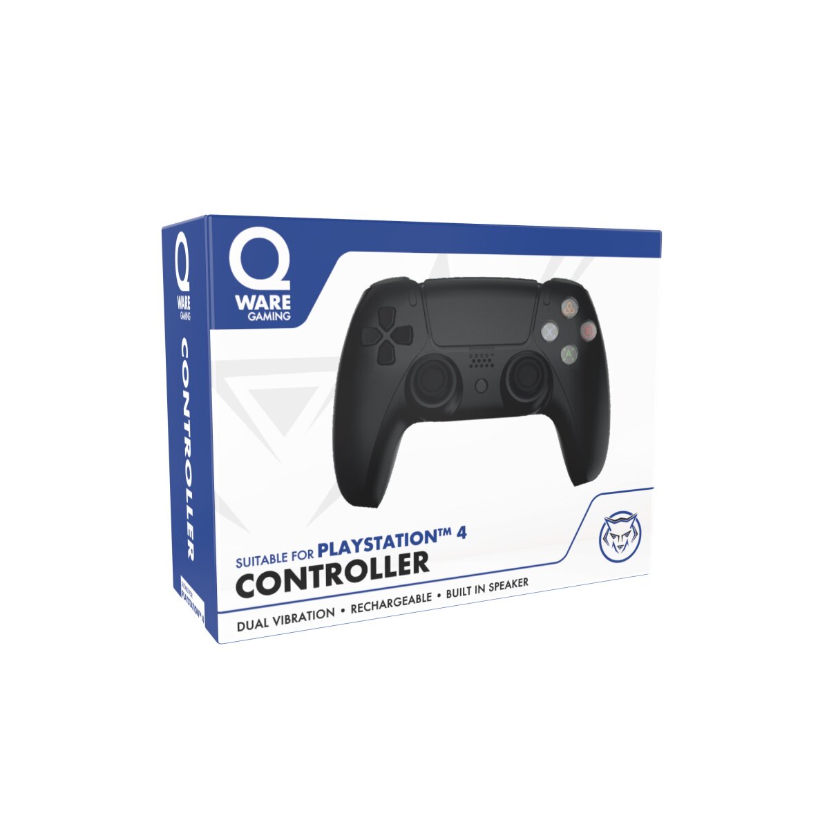 Qware Wireless Controller kompatibel mit PlayStation 4 – Bluetooth & USB-C Verbindung